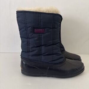 Vintage Sorel Kaufman Cabelas Canada Womens Blue Winter Boots Size 11 Snow EUC